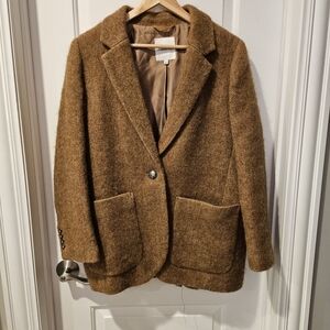 Madewell Brown Wool Blazer
